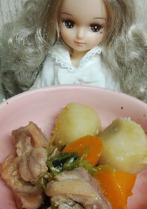 リカちゃん♡鍋からの～筑前煮へꕤ*｡ﾟ*-レシピのメイン写真