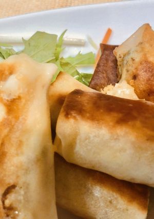 揚げないから簡単！ポテトチーズ春巻き-レシピのメイン写真
