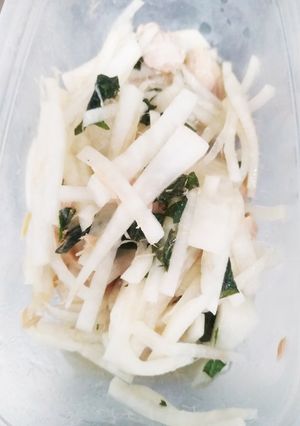簡単に♪大根とツナのポン酢和え-レシピのメイン写真