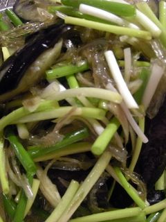 簡単♪揚げナスとサラダ寒天-レシピのメイン写真