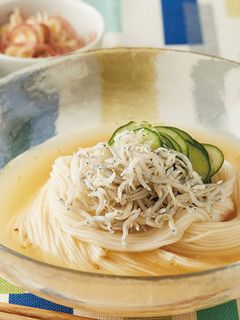 冷や汁風しらす素麺-レシピのメイン写真