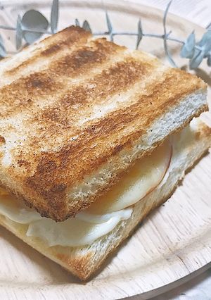 【本格簡単】★カフェ風ホットサンド★-レシピのメイン写真