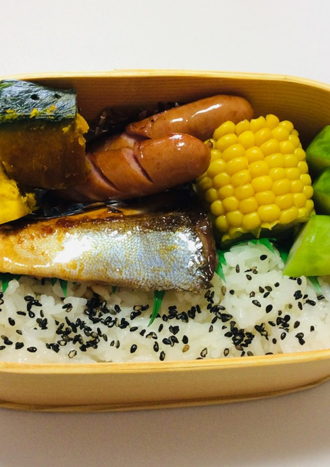 200、ブリの照り焼き和風弁当☆-レシピのメイン写真