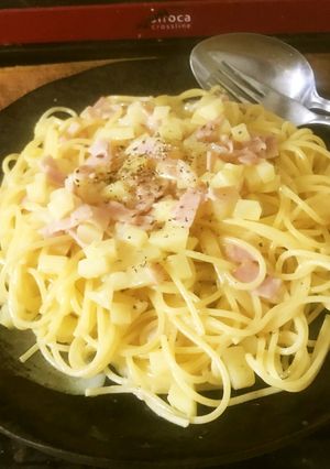 じゃがいもとベーコンのパスタ-レシピのメイン写真
