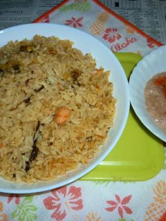 サーモンの炊き込みご飯2のカフェ丼V2-レシピのメイン写真