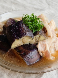 だしうま♪豚バラとなすのさっぱり煮-レシピのメイン写真