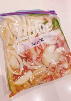プルコギ風(下味冷凍保存で作り置き)-レシピのメイン写真