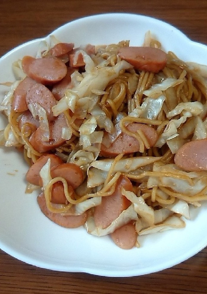 残り物 もっちり 焼きそば-レシピのメイン写真
