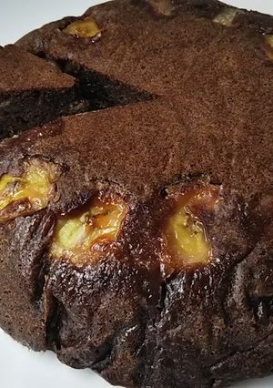 ホットクックで簡単バナナチョコケーキ-レシピのメイン写真
