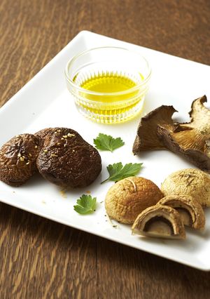 スモークトースターで「焼ききのこ」-レシピのメイン写真