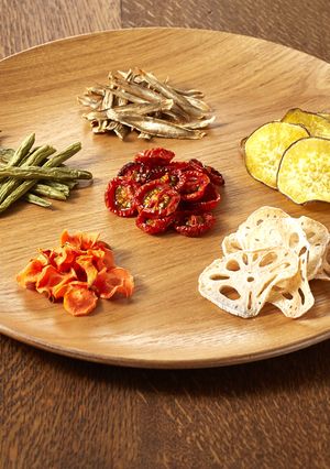 トースターで「セミドライ、ドライ野菜 」-レシピのメイン写真