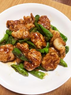 鶏もも肉とししとうのオイスターソース炒め-レシピのメイン写真