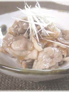 ★冷しゃぶ梅肉和え★-レシピのメイン写真