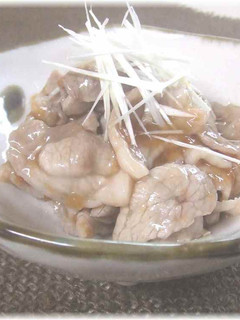 ★冷しゃぶ梅肉和え★-レシピのメイン写真