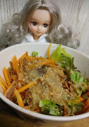 リカちゃん♡ナンプラードレッシングサラダ-レシピのメイン写真