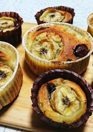 消費用♪ごろっとチョコバナナケーキ-レシピのメイン写真