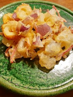 竹輪、玉葱、紅生姜のかき揚げ-レシピのメイン写真