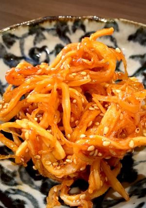 お酒がすすむ？！さきいかキムチ-レシピのメイン写真