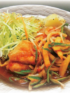 鶏肉のトマトマリネ-レシピのメイン写真
