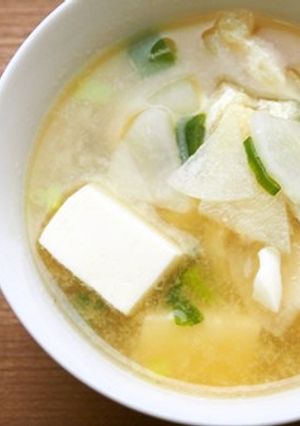 豆腐と大根の味噌汁♪-レシピのメイン写真