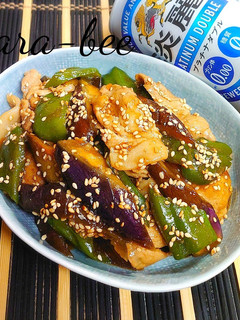 夏野菜と豚肉の甘辛スパイシークミン炒め-レシピのメイン写真