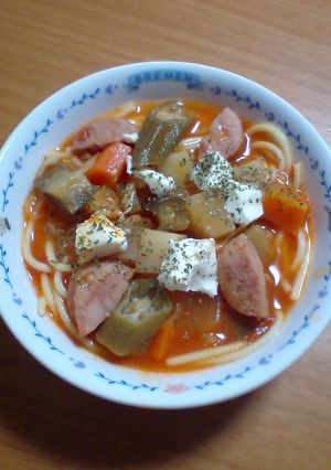 お野菜たっぷり スープパスタ♪-レシピのメイン写真