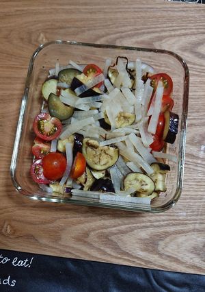 レンジで作る。野菜と塩昆布の中華風。-レシピのメイン写真