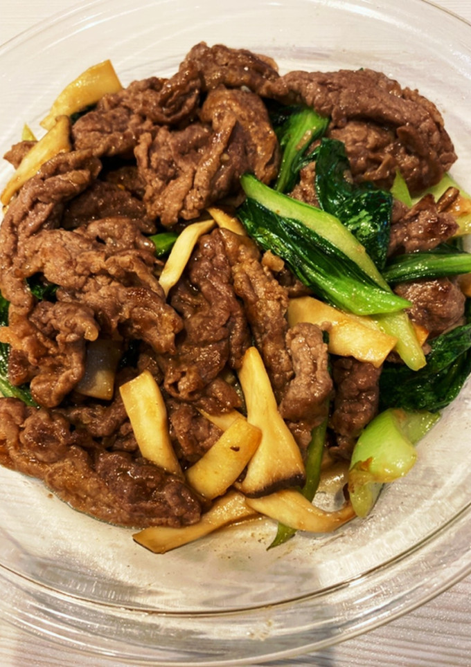 牛肉と青梗菜のオイスター炒め-レシピのメイン写真