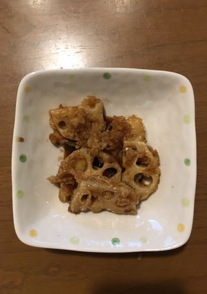 サクカリ！れんこんの甘辛揚げ-レシピのメイン写真