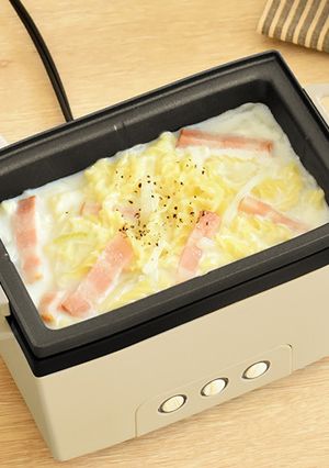 クリームスープパスタ-レシピのメイン写真