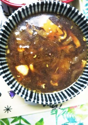 自分自身にご褒美贅沢オニオンスープ-レシピのメイン写真