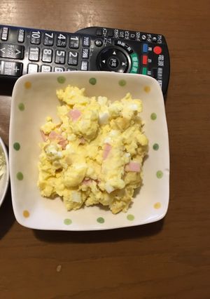ゴロゴロ卵が美味しい！ポテトサラダ-レシピのメイン写真