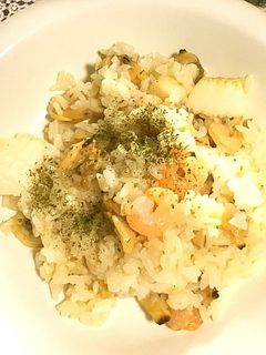 簡単 シーフードピラフ フライパンで-レシピのメイン写真