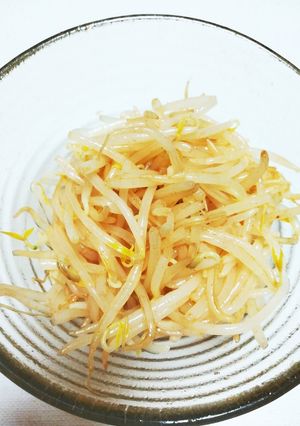 余った辛味タレで!もやしのナムル-レシピのメイン写真
