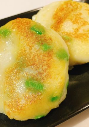 簡単♡チーズとろける枝豆チーズのいももち-レシピのメイン写真