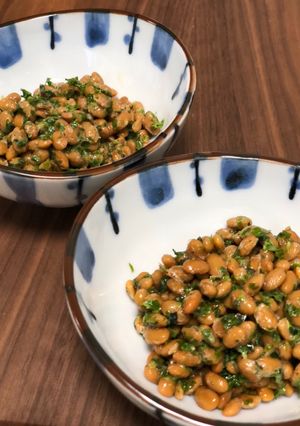 納豆の日には納豆にお酢-レシピのメイン写真