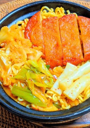 辛ラーメンでラッポギ-レシピのメイン写真