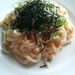 รูปของ 簡単､超うま～なたらこうどん!!!!