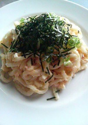 簡単､超うま～なたらこうどん!!!!-レシピのメイン写真