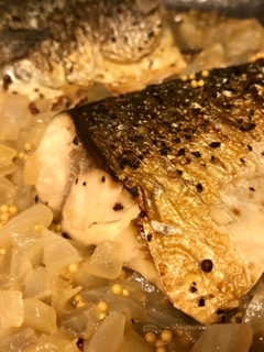 さばのさっぱり粒マスタード煮-レシピのメイン写真