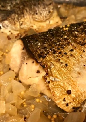 さばのさっぱり粒マスタード煮-レシピのメイン写真