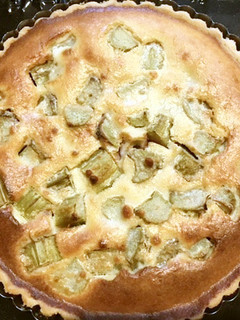 ルバーブ大量消費のタルト-レシピのメイン写真