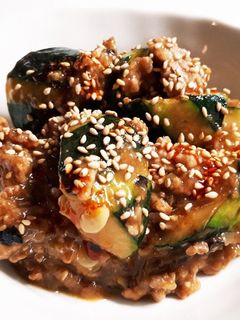 麻婆ズッキーニ☆お得で食べ応え◎-レシピのメイン写真