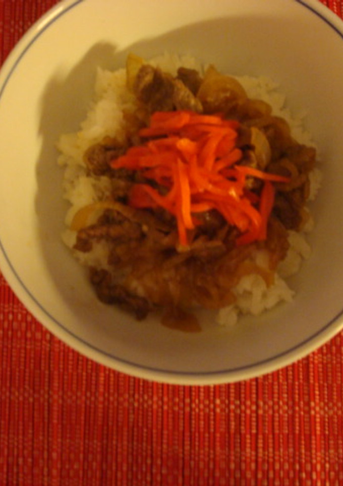 吉野屋風牛丼（追加！）-レシピのメイン写真