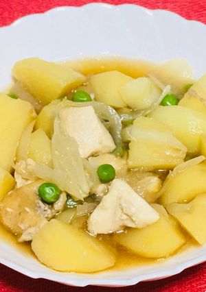 麺つゆで超簡単☆ヘルシー☆とりじゃが-レシピのメイン写真