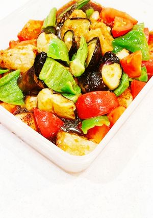 簡単！我が家の夏野菜の南蛮漬け-レシピのメイン写真