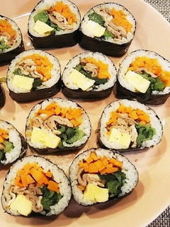 キンパ(キムパプ)-レシピのメイン写真