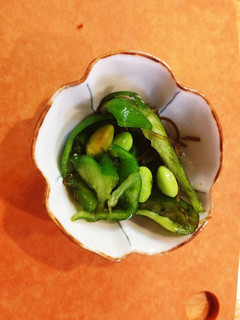 塩こぶ枝豆ピーマン-レシピのメイン写真