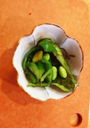 塩こぶ枝豆ピーマン-レシピのメイン写真