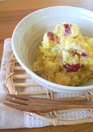 さつまいものサラダ、Cafeの味-レシピのメイン写真
